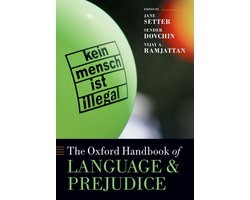 Omslag van Oxford Handbooks-The Oxford Handbook of Language and Prejudice