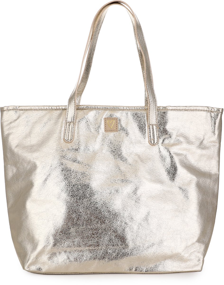 Shopper Nola - Metallic Gold