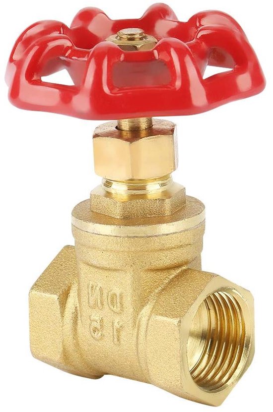 DN15 Messingschieber – G1/2 Drehschleusenventil, 232 PSI, Für Wasser, Öl, Gas & Dampf, Robust Und Langlebig