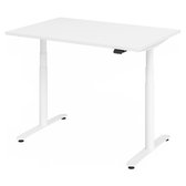 XLR 12W | 120 x 80 | Bureau réglable en hauteur électriquement - Wit 120x80 Hauteur de table I Réglable en hauteur électriquement
