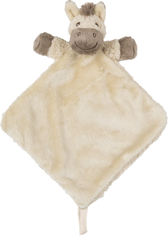 Happy Horse Paard Helma Knuffeldoekje - Beige - Baby Cadeau