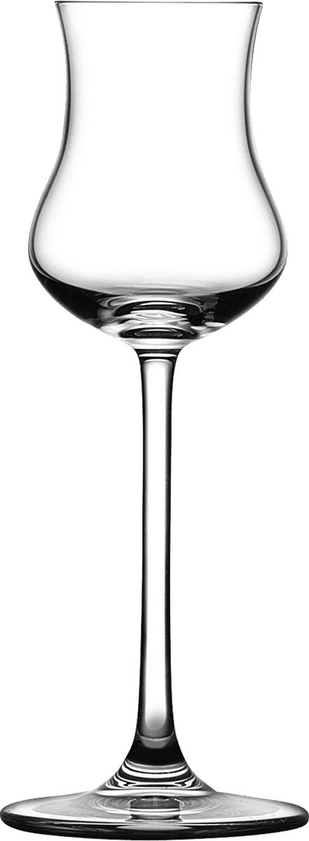 Nude Glass Vintage Portglas / Grappaglas 8,8 Cl - 2 Stuks