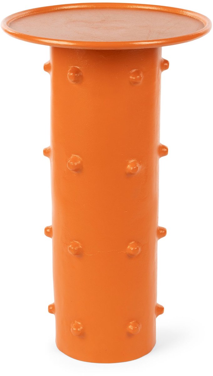 Bold Monkey Pinch Me Bijzettafel Rond 33 cm Oranje