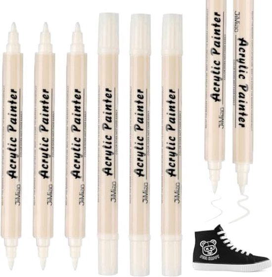 Rayher Hobby, Rayher 35000102, textielmarker dekkend, wit, textielstift, ronde punt 2-4 mm, ventiel-/pompsysteem