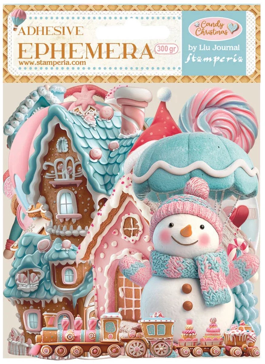Stamperia - Candy Christmas Ephemera (32pcs) (DFLCT66)