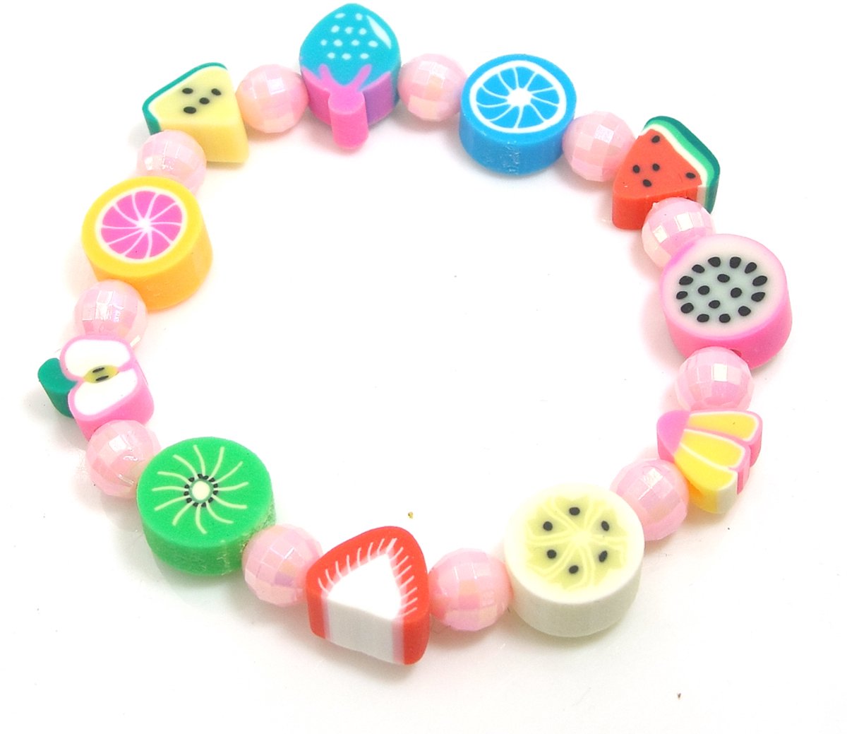 Bracelet Artisanal Arc-en-ciel – Perles Multicolores Ultra-fines – Acier Inoxydable