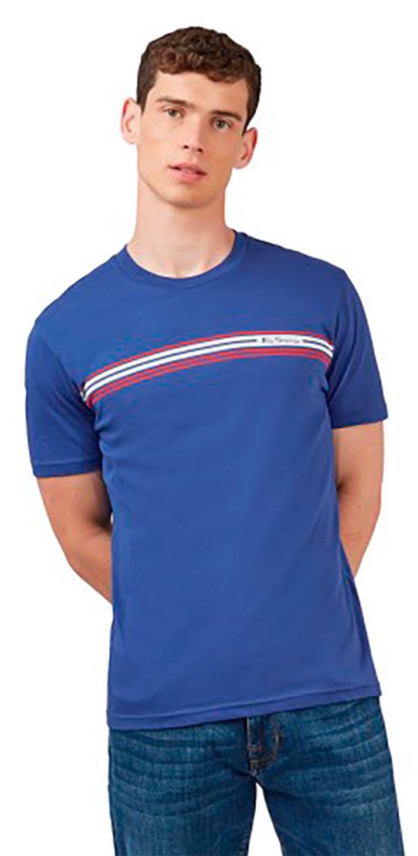 Ben Sherman 68146 T-shirt Met Korte Mouwen Blauw M Man