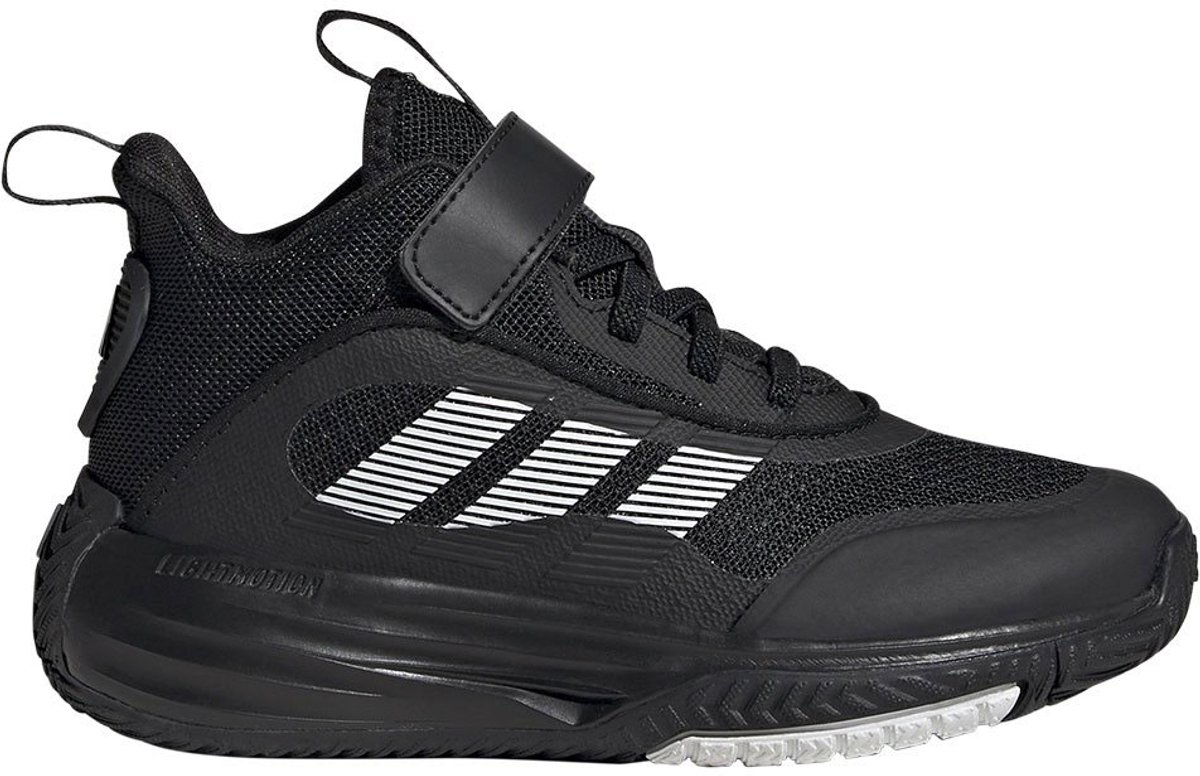 Adidas Own The Game 3.0 Junior Basketbalschoenen 1/2 Jongens Meisjes Zwart