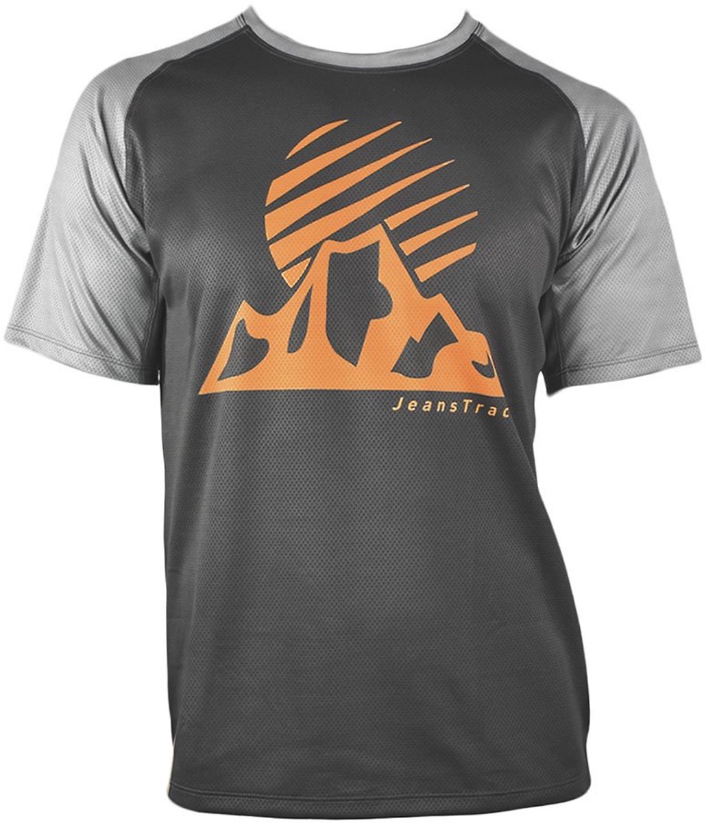 Jeanstrack Ridge T-shirt Met Korte Mouwen Man Grijs
