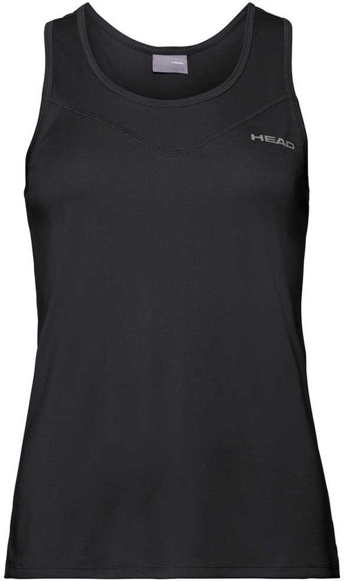 Head Racket Easy Court Mouwloos T-shirt Zwart L Vrouw