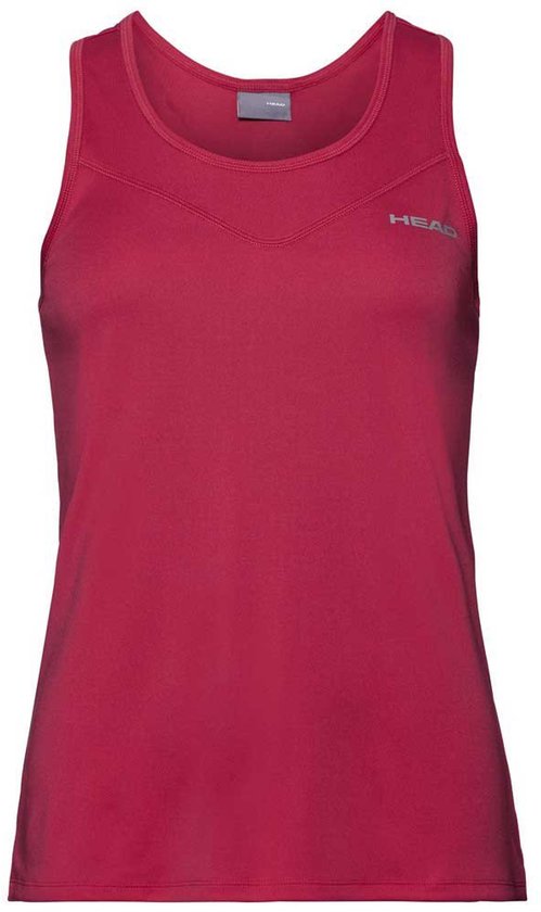 Head Racket Easy Court Mouwloos T-shirt Roze M Vrouw