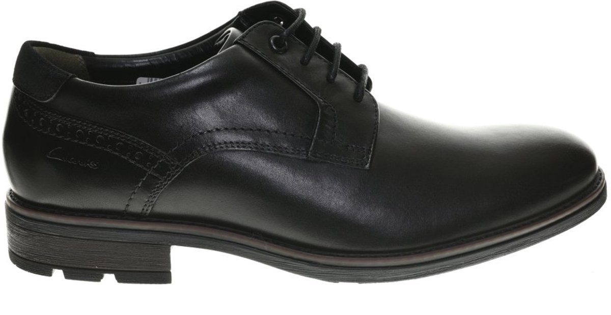 Clarks Emmet Plain Zwart maat 40