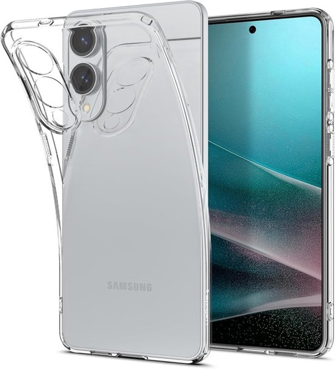 Soft Clear Case Telefoonhoesje Geschikt voor Samsung Galaxy S25 Edge - Transparant - Flexibel TPU Hoesje