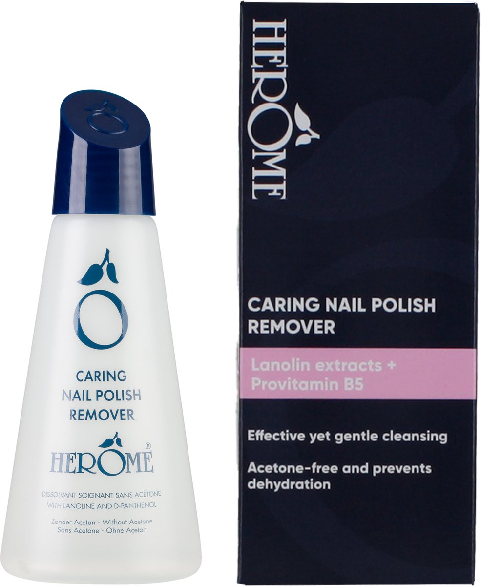 Herome Nagellak Remover Nagelverzorging Zonder Aceton - Veilig Verwijderen van Nagellak - 120ml