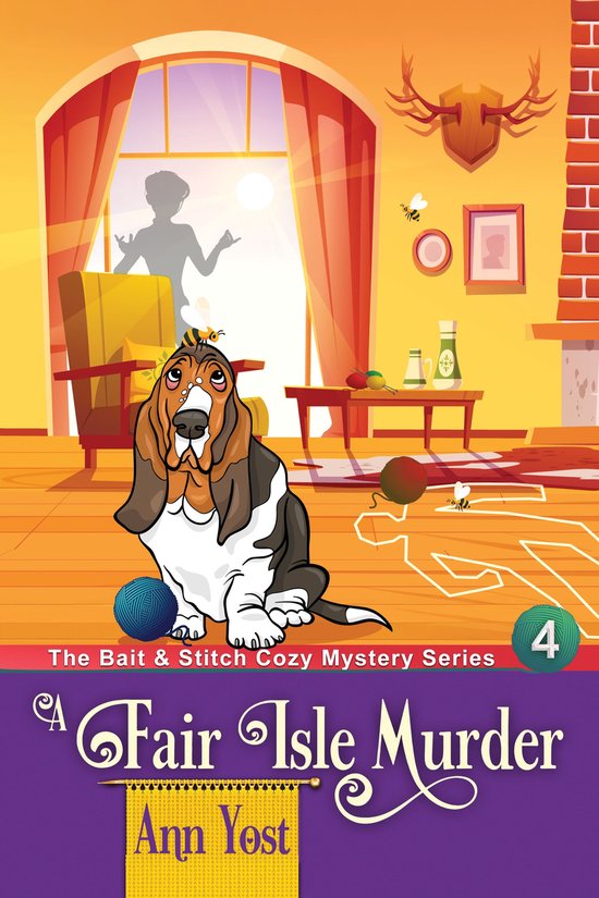 The Bait & Stitch Cozy Mystery Series 4 - A Fair Isle Murder ... - cover