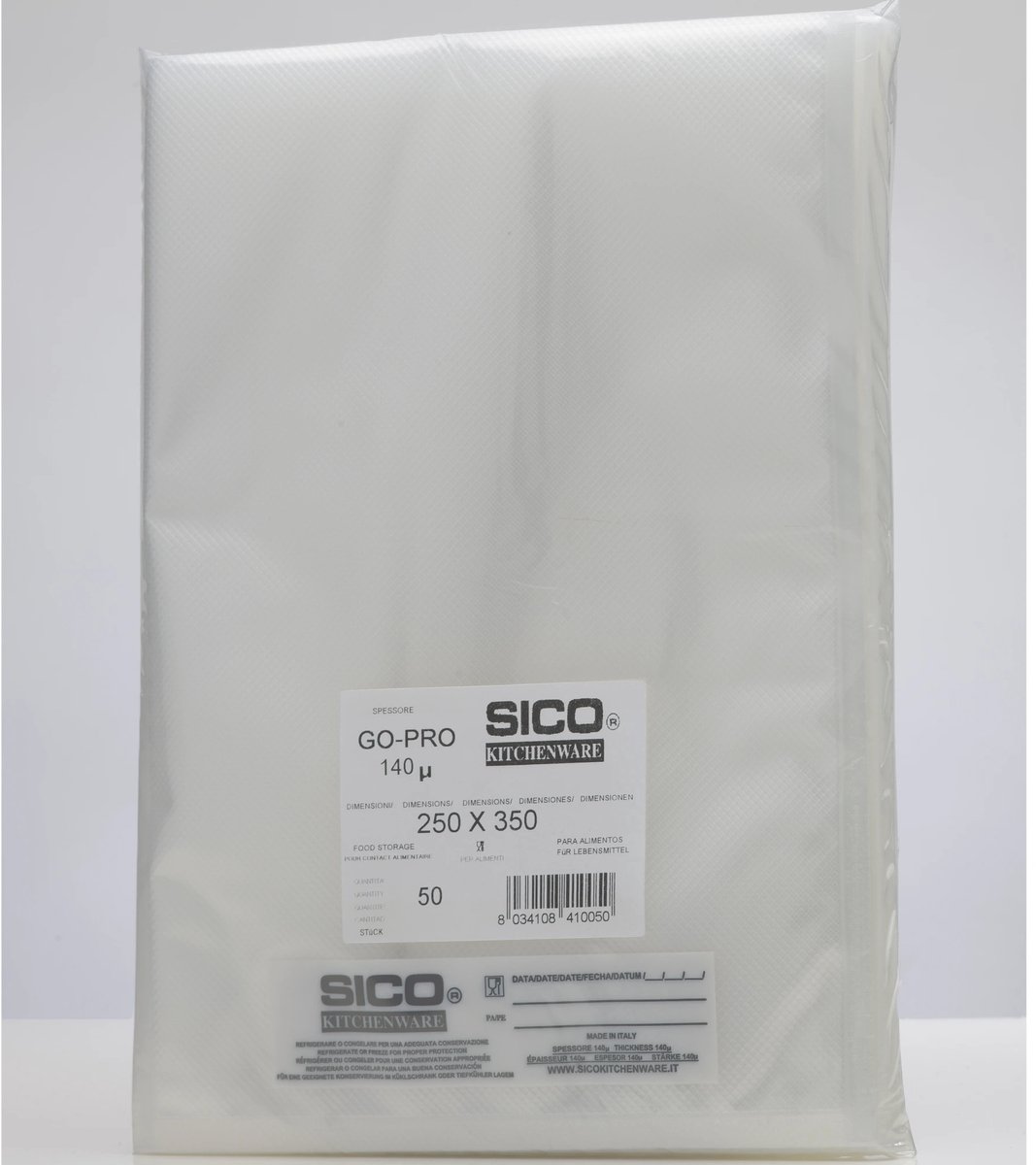 SICO vacuümzakken 250x350 mm 50 stuks