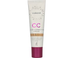 CC Kleur Corrigerende Crème SPF20 Gezichtsstichting 7in1 Eerlijk 30ml