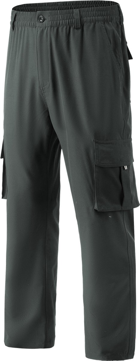 Heren - Mannen- Streetwear - Modern - Casual - Menswear - Cargo - Jogging Pants -Armygreen-S