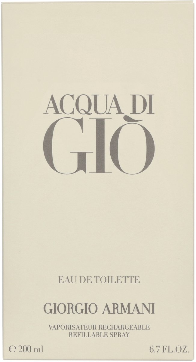 Giorgio Armani Acqua di Gio 200 ml Eau de Toilette - Herenparfum – foto 3