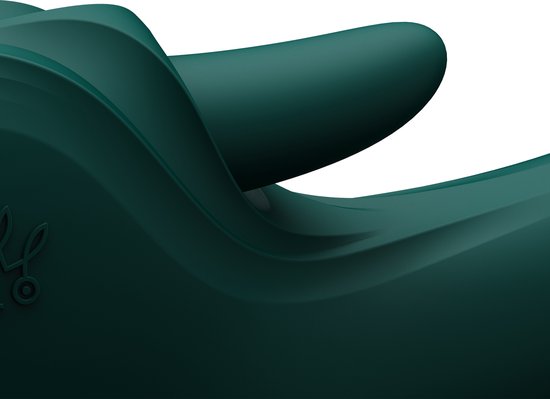 ZALO - Ares - Vibromasseur lapin point G chauffant - Contrôle par application - Vert émeraude