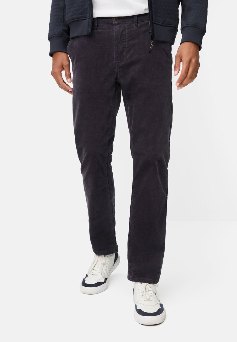 camel active Chino Thermo met warmte-isolerende functie - Maat menswear-42/34 - Marineblauw