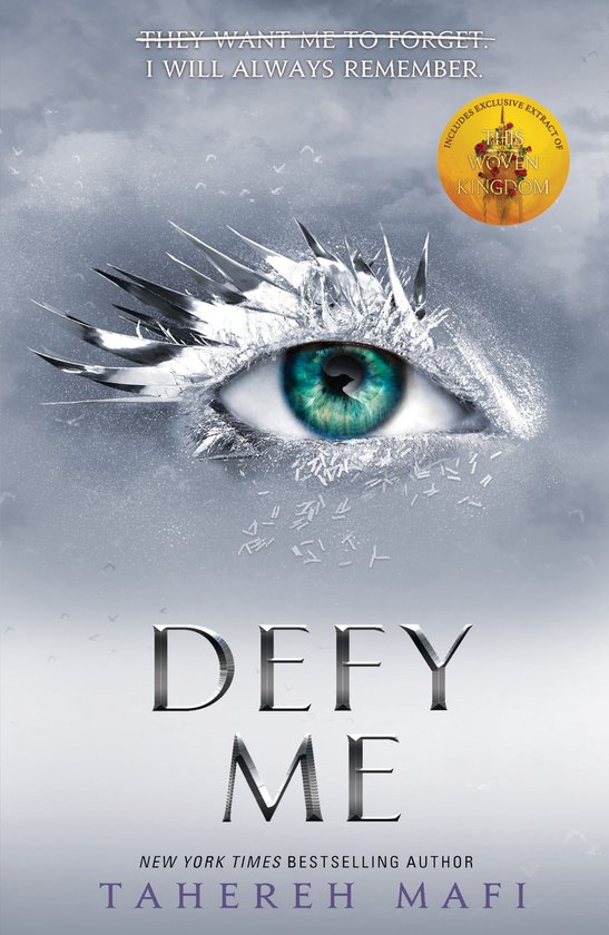 Shatter Me - Defy Me - cover