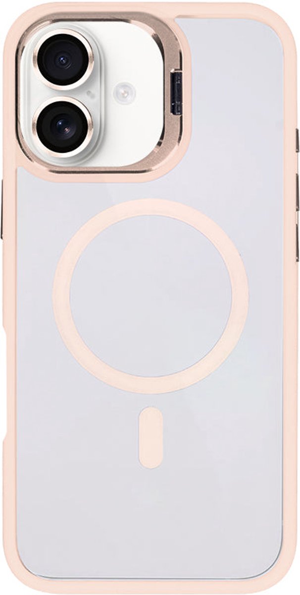 Rixus Classic 03 Case With MagSafe For Apple iPhone 16 Light Pink