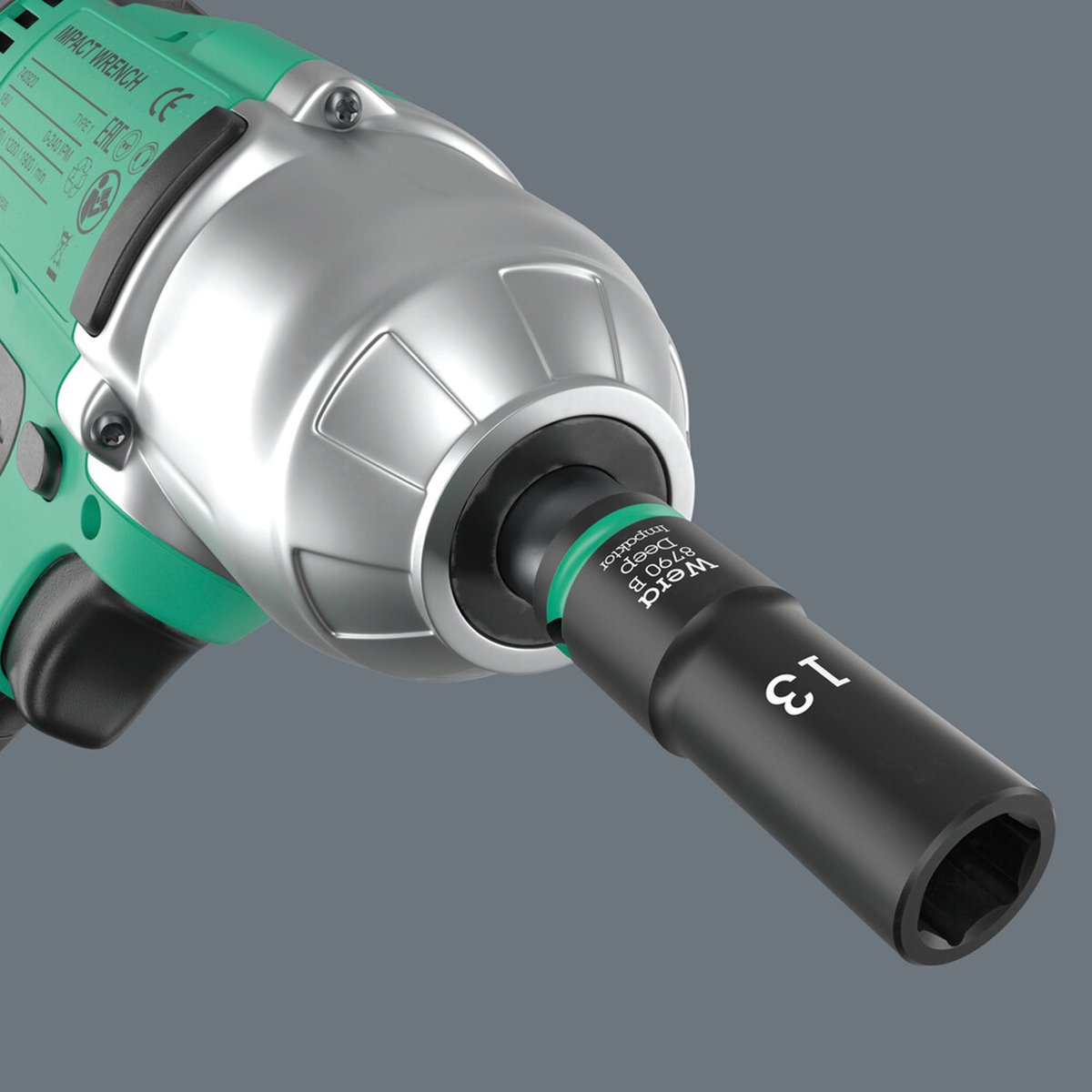 Steckschlüsseleinsatz 8790 B Impaktor Deep 3/8 Zoll 7/16 Zoll L.6...