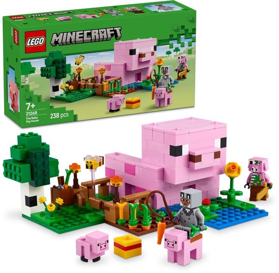 LEGO Minecraft Het huis van het biggetje - 21268