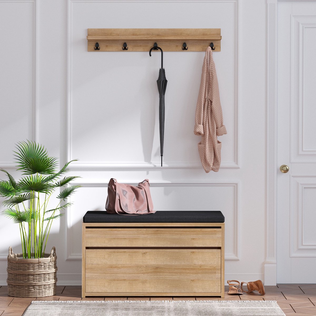 SenS-Line Tuinbank Sipora - Teakhout Naturel - 180x62x90cm