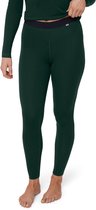 DANISH ENDURANCE Thermo Leggings - Dames - Merino Wol - Thermobroek - Donkergroen - Maat S