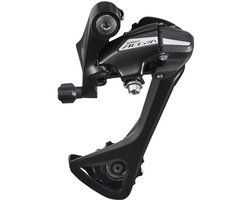 Shimano Acera RD-M3020-8 SGS Achterderailleur - 7/8-Speed - Lange Kooi - Max. 40T - Zwart