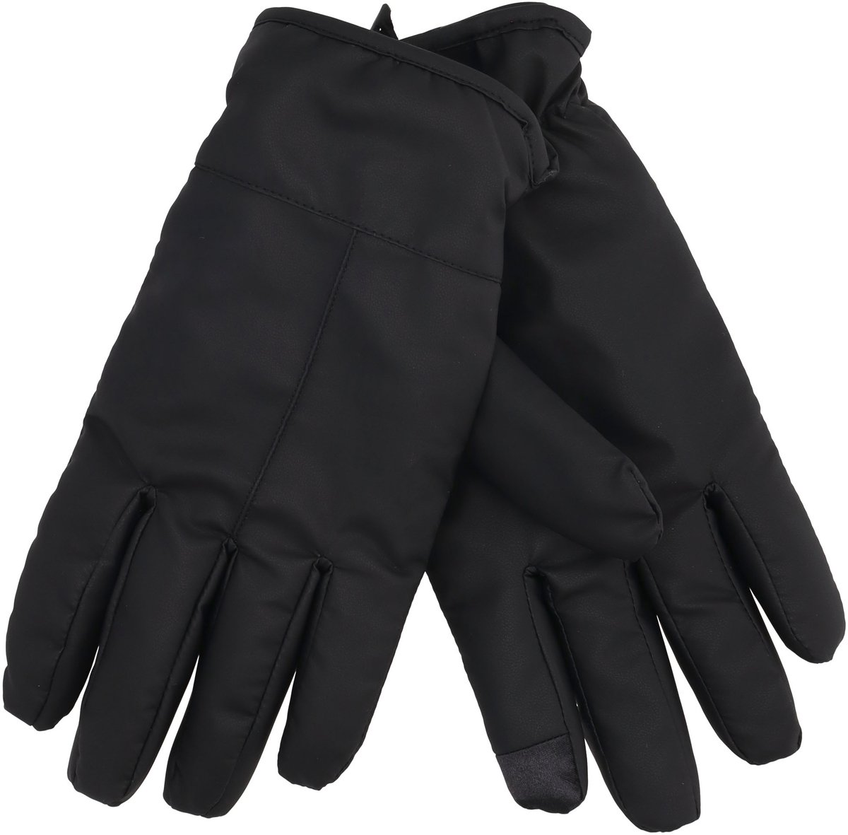 Sodutch Winter Essentials Handschoenen XL - Vegan Suede - Touchscreen Functie - Waterafstotend - Fluffy Voering - Zwart