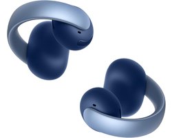 soundcore AeroClip by Anker, Oordopjes met open oor, clip-on hoofdtelefoon, adaptief comfort, heldere gesprekken met 4 microfoons en AI, stabiele pasvorm, 12 mm drivers voor helder geluid - Blauw