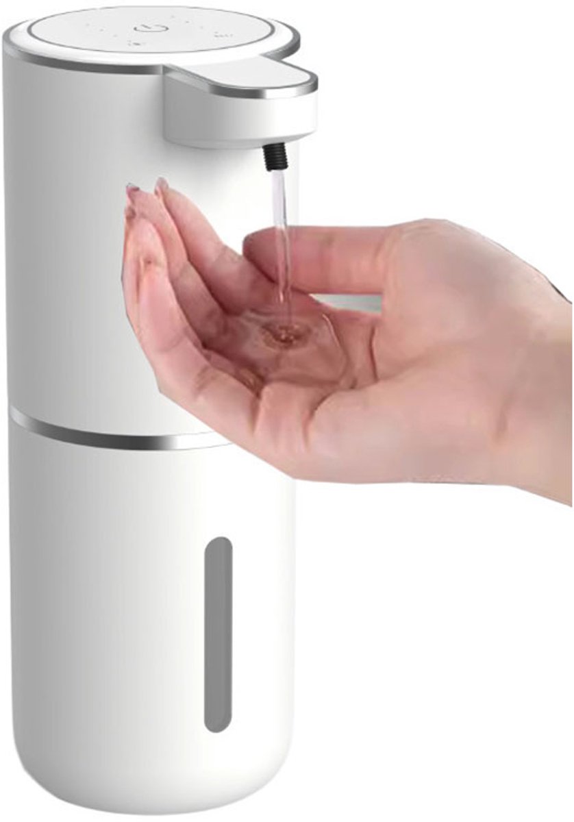 EXCITAT 380ml Zeepdispenser - Automatische Zeepdispenser - Wandmontage - Geschikt voor Keuken en Badkamer