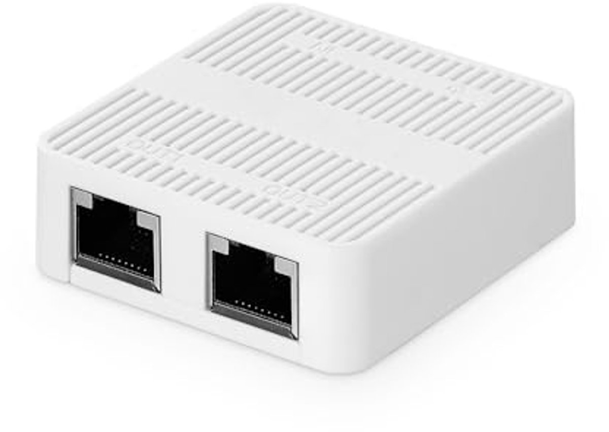 3-poorts Gigabit Ethernet-schakelaar met Type-C voeding - 1 tot 2 gigabit netwerksplitter in mini-formaat