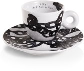 illy Art Collectie - Genesi - giftset (A) met twee espresso kop en schotel