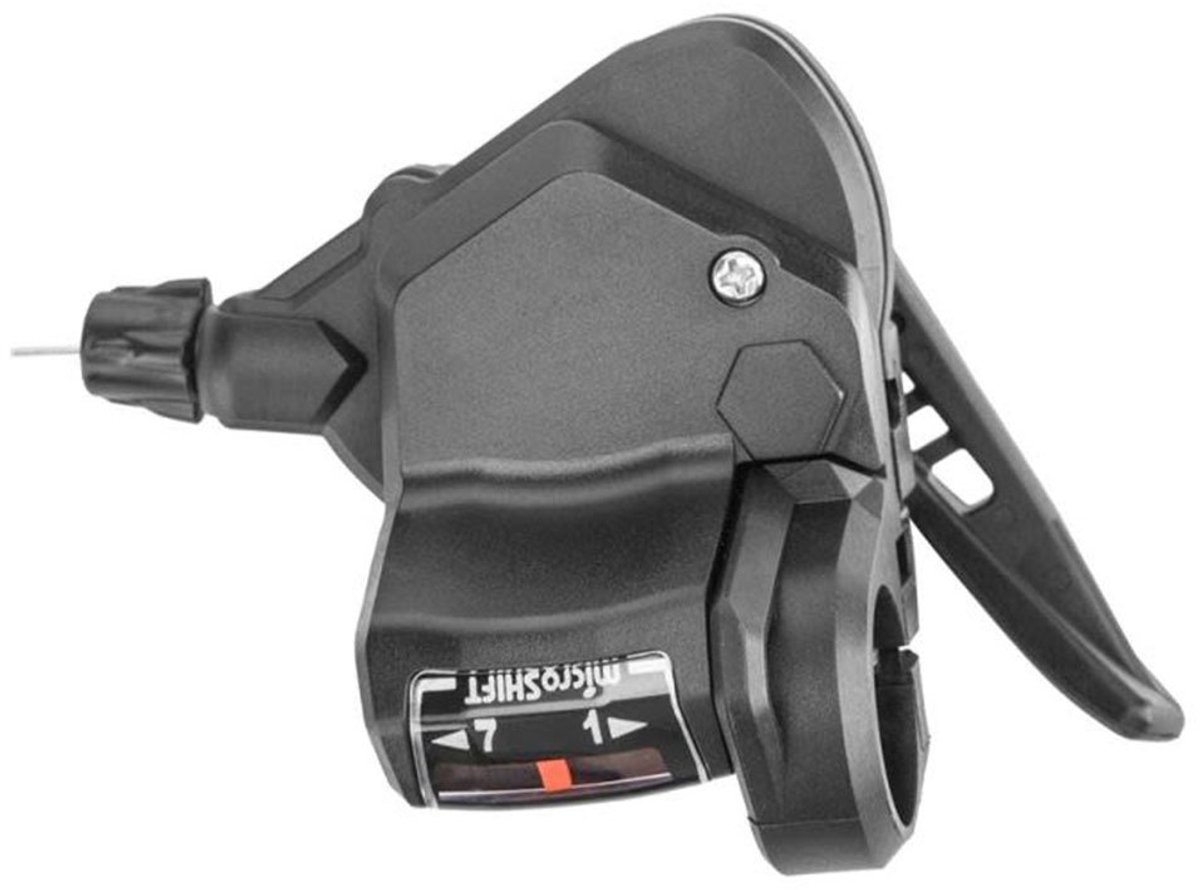 Microshift Mtb Rechter Schakelpook Zilver 8s
