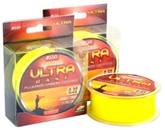 Asso Ultra Cast Paralelo 300 M Monofilament Transparant 0.360 mm van Asso — afbeelding 2