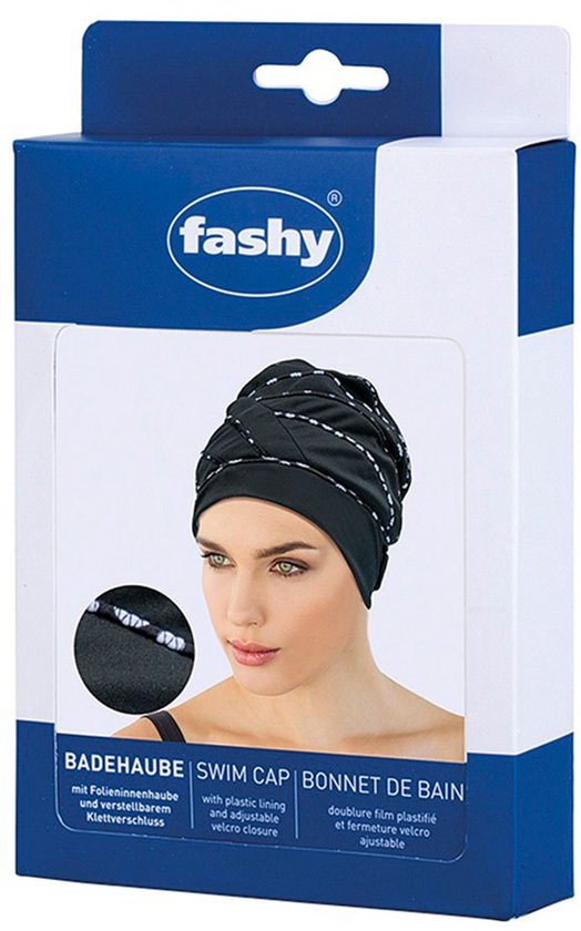 Fashy Thermokap Badmuts – Zwart, Neopreen, Waterafstotend, One Size