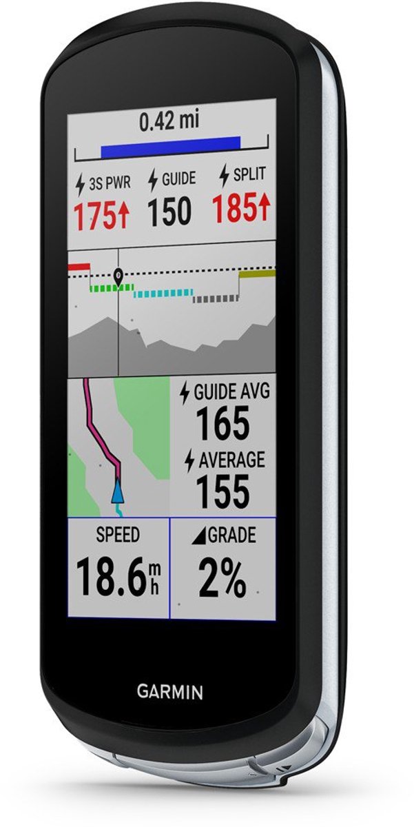 Garmin Edge 1040 Fietscomputer - GPS Fietscomputer - Touchscreen - Multi-Band GPS - Europa Kaarten - Tot 30 Uur Batterij thumbnail 3