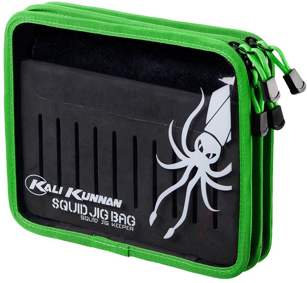 Kali Kunnan Double Squid Jig Tas Zwart