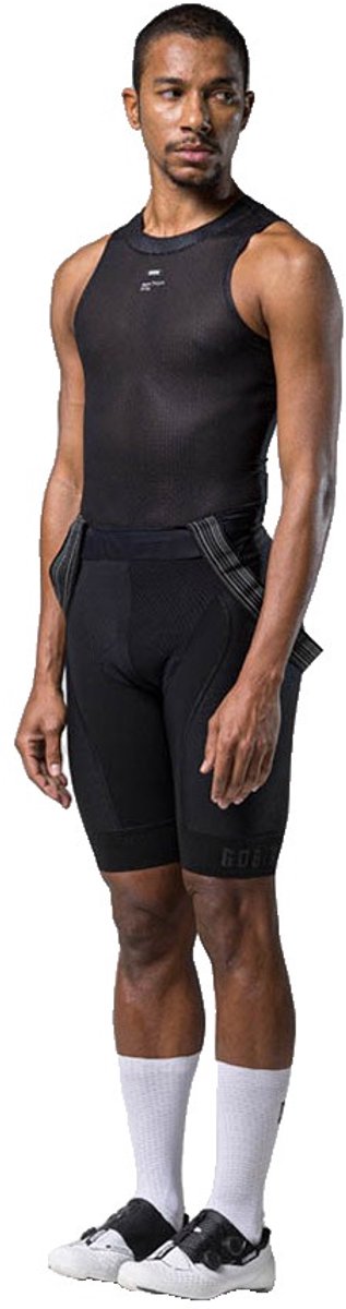 Gobik Second Skin Mouwloos Basislaag Zwart S Man