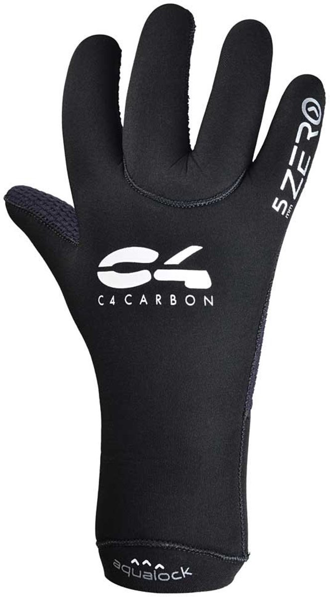 C4 Neoprene Zero Dry 3.5 Mm Handschoenen Zwart S