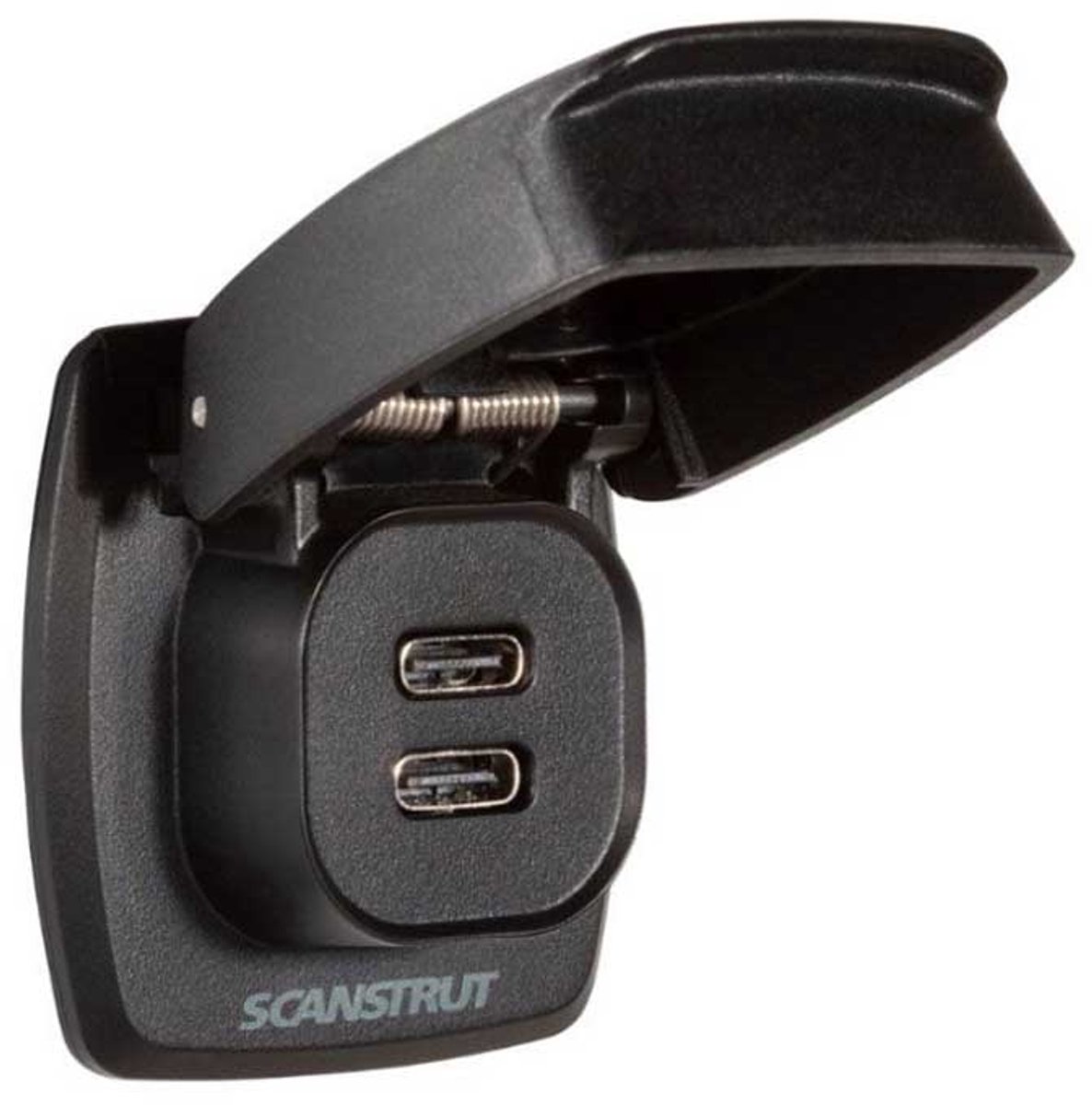 Scanstrut Flip Pro Max Dubbele Usb-c-oplaadconnector Zilver