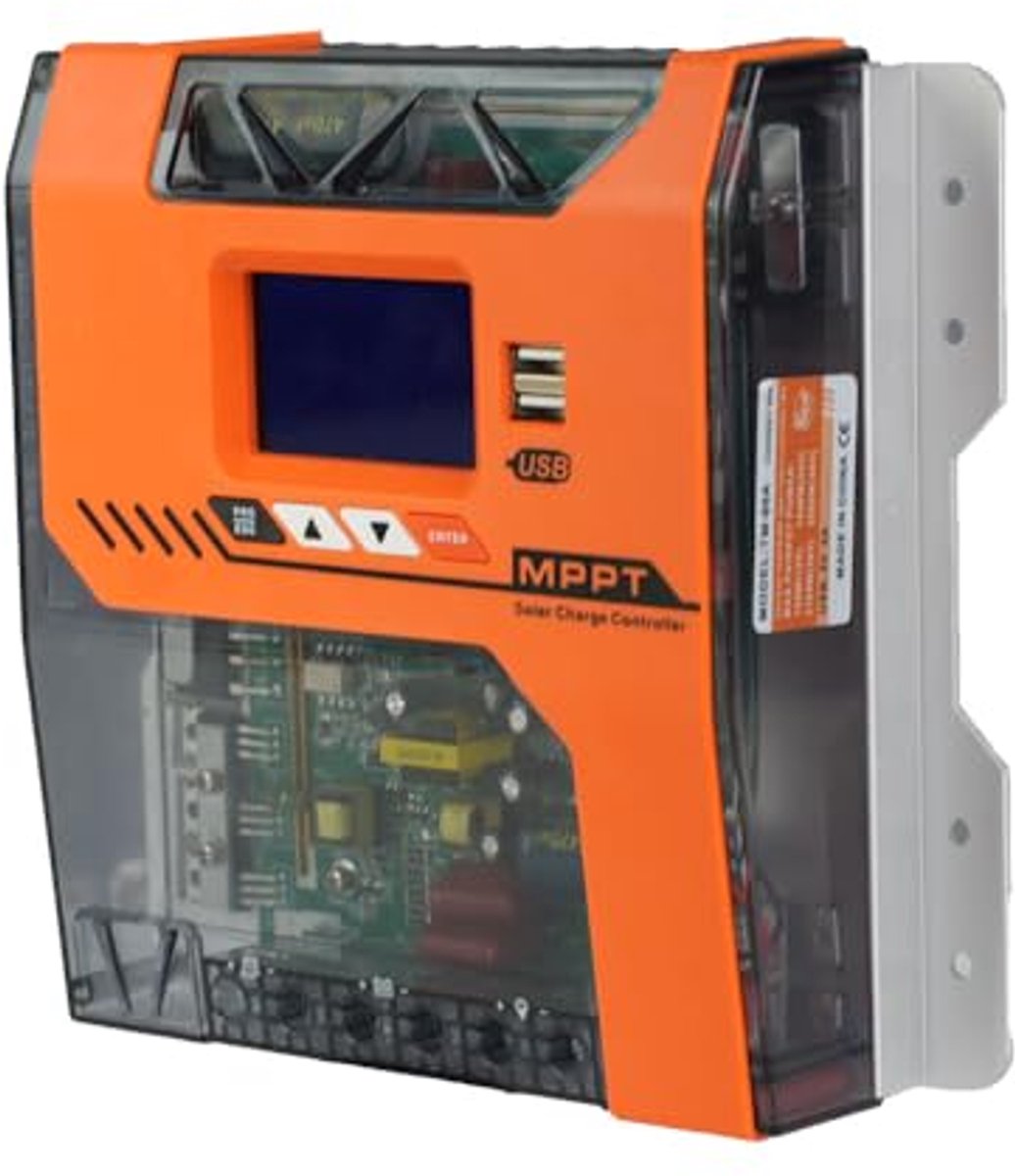 MPPT Zonne oplader 40A 12V 24V 36V 48V