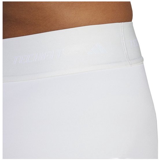 Adidas Techfit Stay In Play 5´´ Korte Leggings Wit M Vrouw