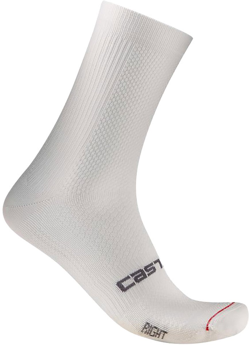 Castelli Espresso 2 W 12 Sock - White