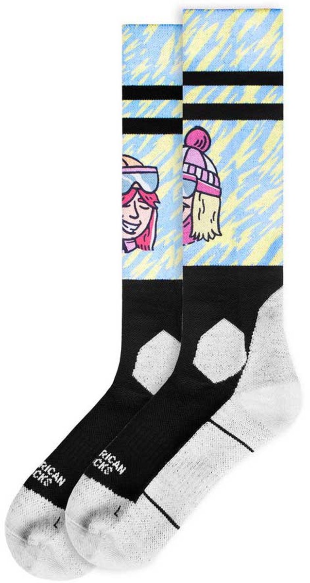 American Socks Slope Dope Sokken Veelkleurig Man Vrouw Blauw
