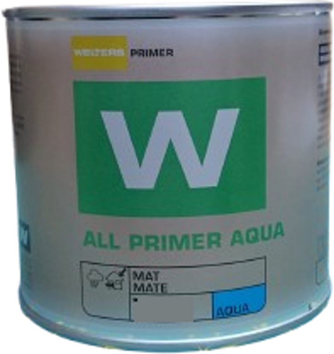 Welters Allprimer Aqua zwart 0.5 liter